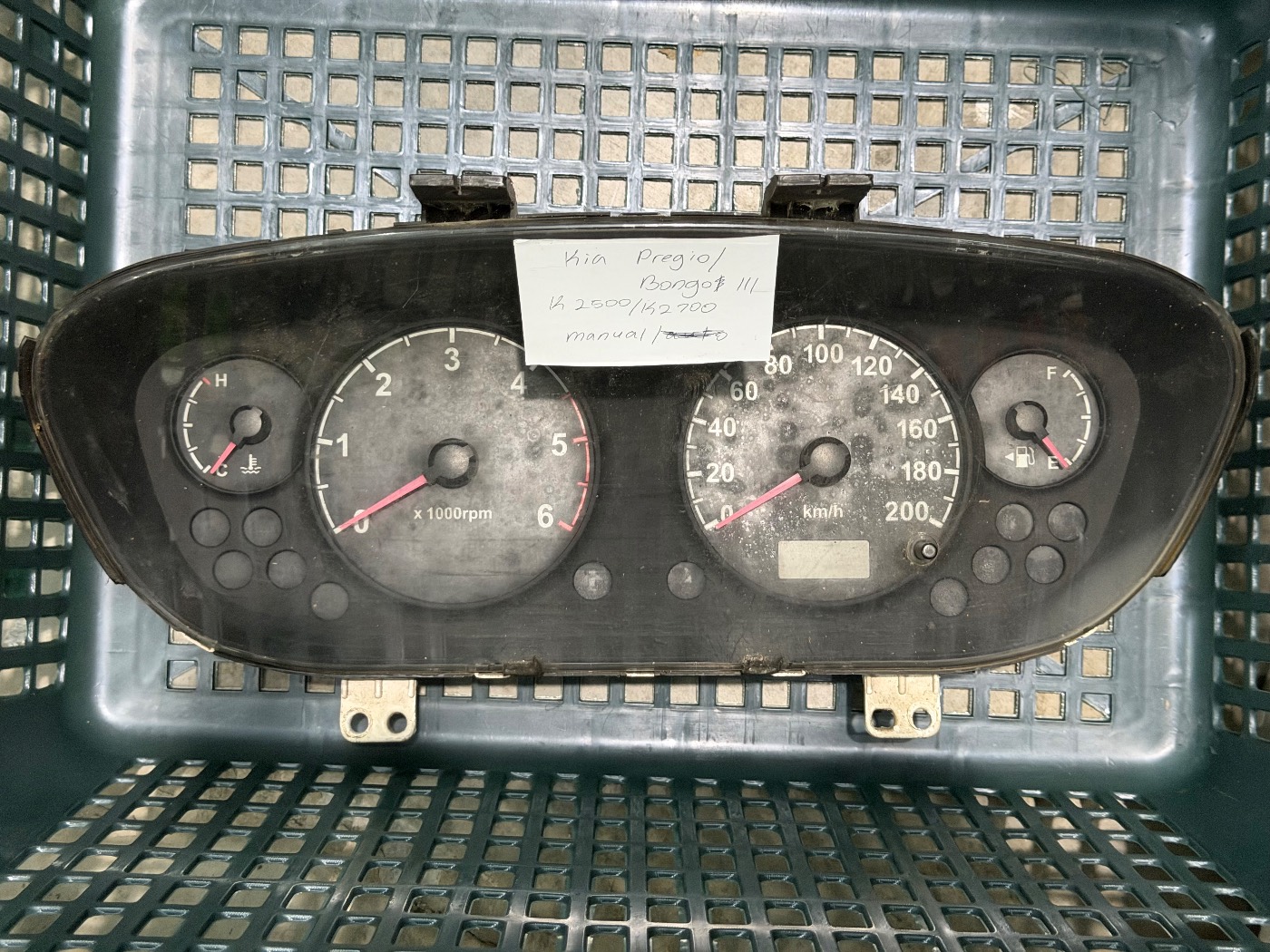 Meter cluster Kia Pregio MT