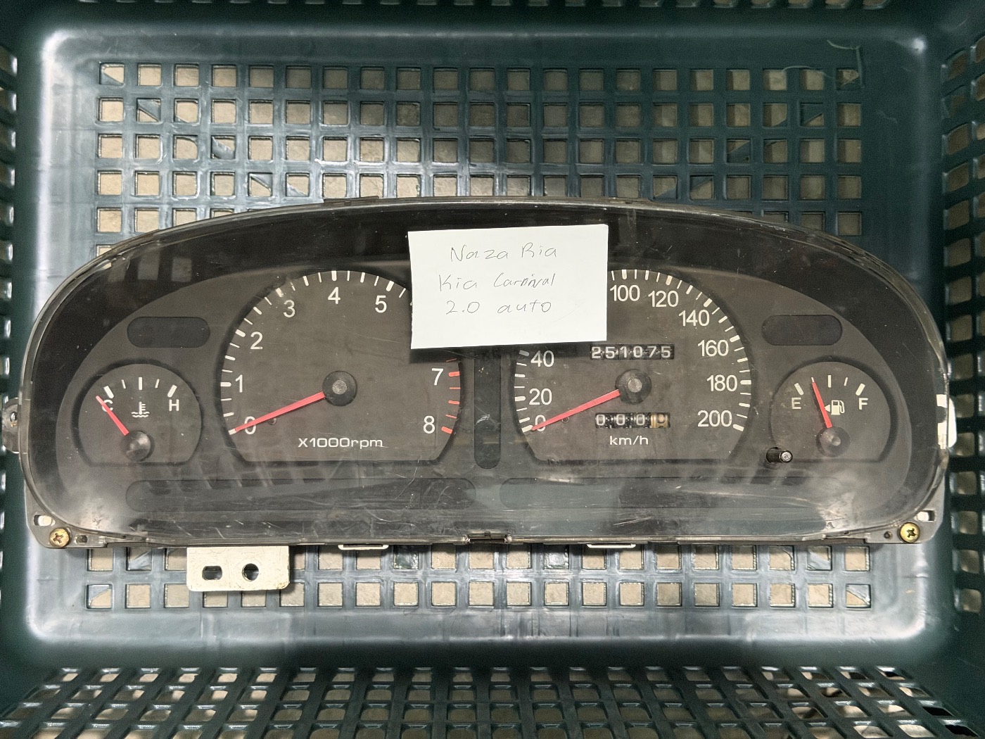 Meter cluster Kia Ria AT