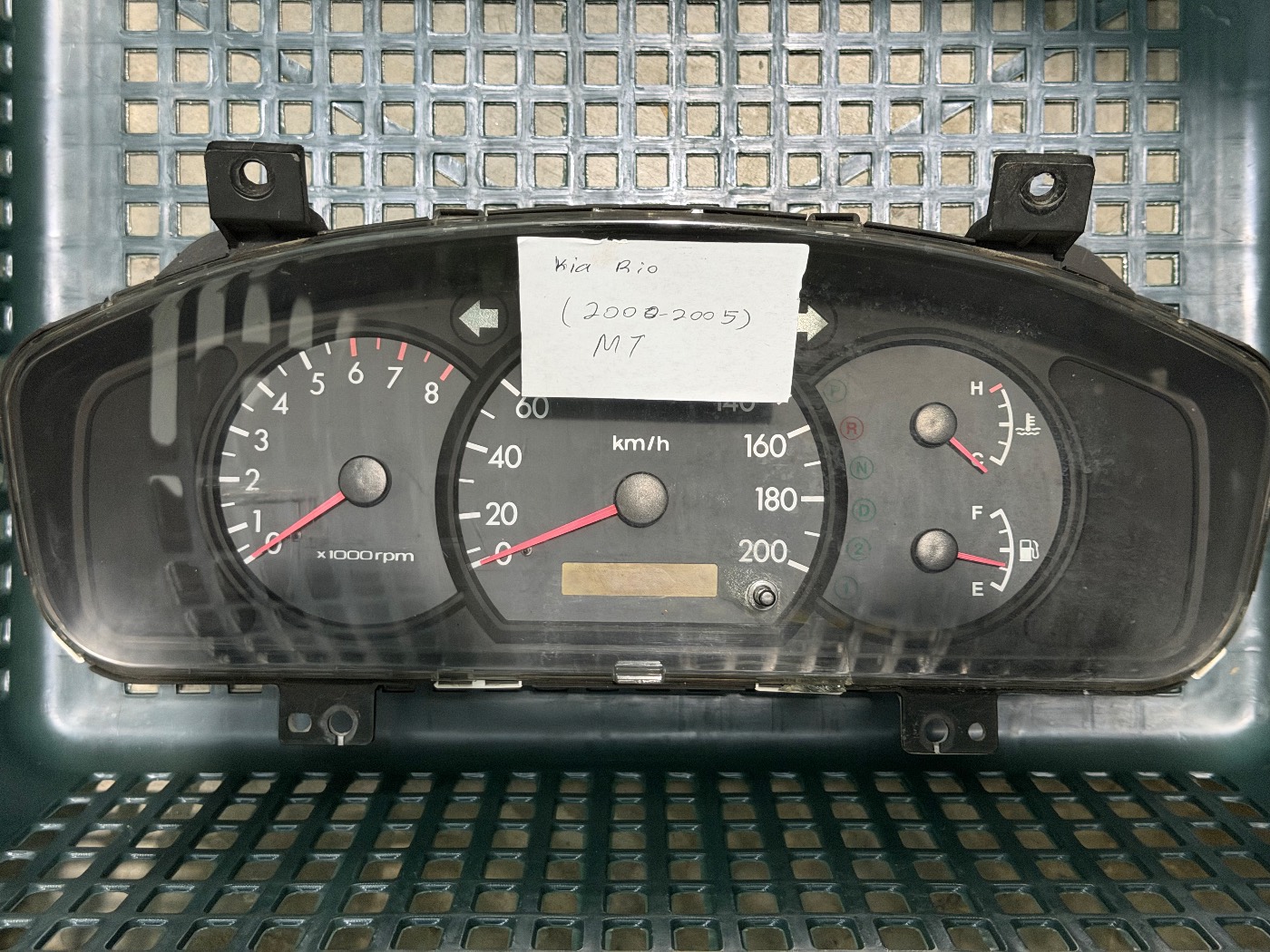 Meter cluster Kia Rio MT